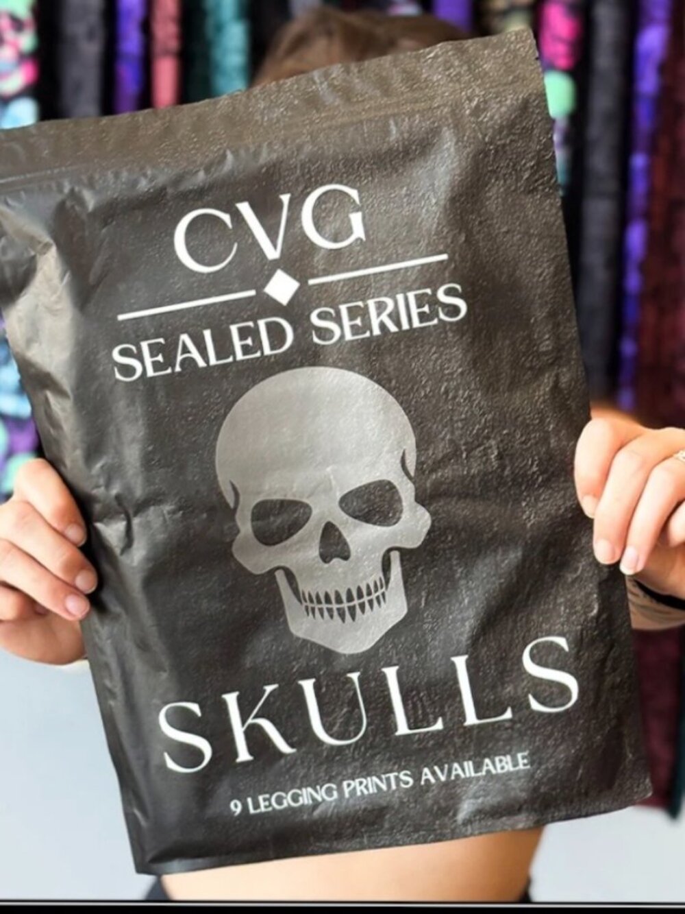 Medium Constantly Varied Gear CVG Sealed Series Skulls Leggings SURPRISE PRINT